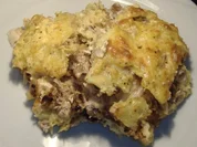 Auflauf von Wirsing,Kartoffeln und Walnüssen - Rezept