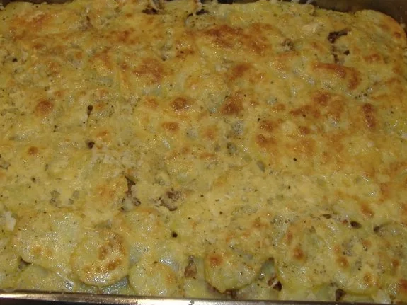 Auflauf von Wirsing,Kartoffeln und Walnüssen - Rezept - Bild Nr. 6