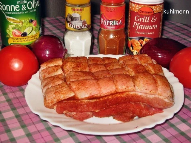 Rezept: Schweinebraten mit Rosenkohl Bild Nr. 2 Schweinebraten mit Rosenkohl - Rezept - Bild Nr. 2