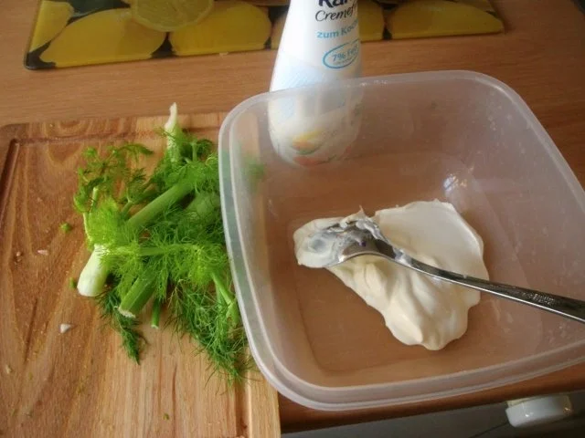 Minutensteaks nach Wiener Art mit Fenchelrahmgemüse - Rezept - Bild Nr. 6