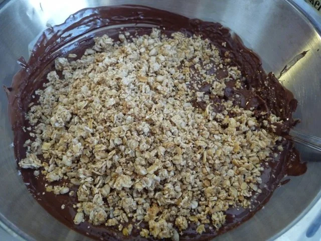 Plätzchen 2012 : Müsli - Schoko - Gipfel - Rezept - Bild Nr. 7