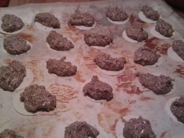 Makronen mit Mohn und Marzipan - Rezept - Bild Nr. 4