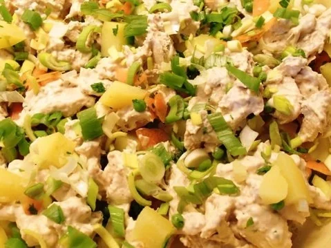 Rezept: HAEHNCHEN AU WHISKY - QUICHE Bild Nr. 4 HAEHNCHEN AU WHISKY - QUICHE - Rezept - Bild Nr. 4