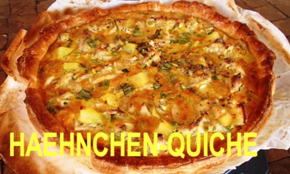 HAEHNCHEN AU WHISKY - QUICHE - Rezept Von Einsendungen marcos