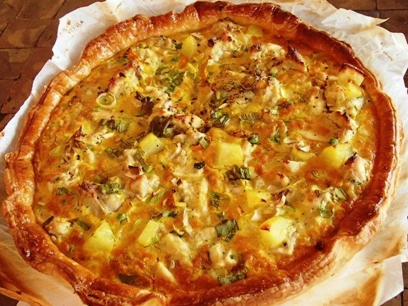 Rezept: HAEHNCHEN AU WHISKY - QUICHE Bild Nr. 8 HAEHNCHEN AU WHISKY - QUICHE - Rezept - Bild Nr. 8