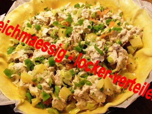 Rezept: HAEHNCHEN AU WHISKY - QUICHE Bild Nr. 7 HAEHNCHEN AU WHISKY - QUICHE - Rezept - Bild Nr. 7