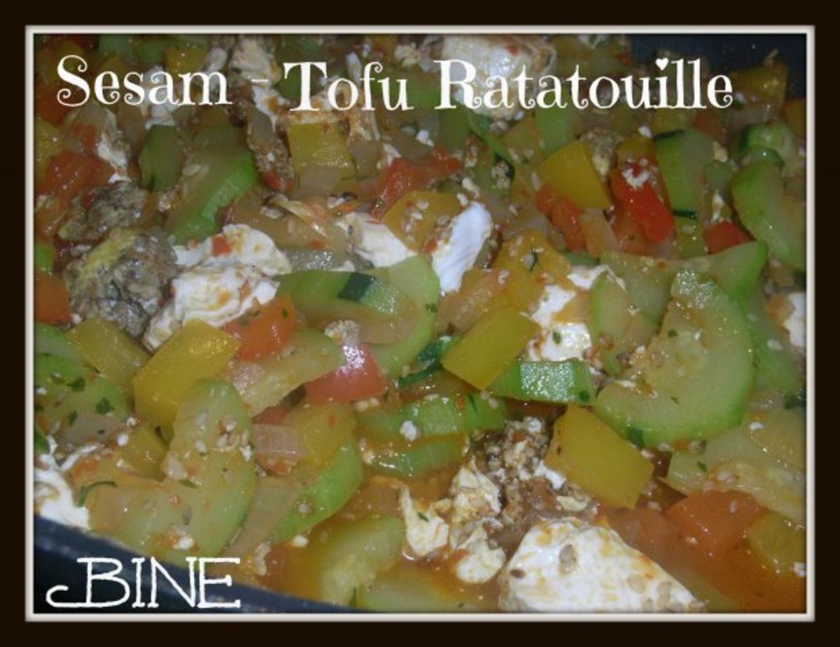 Bilder für BiNe` S SESAM - TOFU RATATOUILLE - Rezept