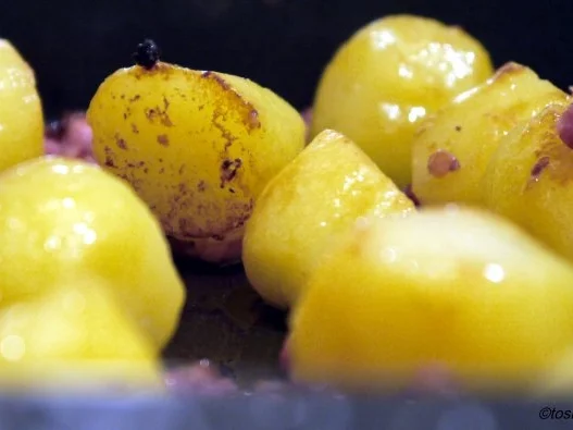 Hähnchen, Birnen, Kartoffeln und Speck - Rezept - Bild Nr. 5