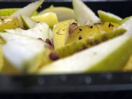 Hähnchen, Birnen, Kartoffeln und Speck - Rezept - Bild Nr. 8