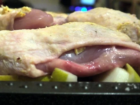 Hähnchen, Birnen, Kartoffeln und Speck - Rezept - Bild Nr. 10