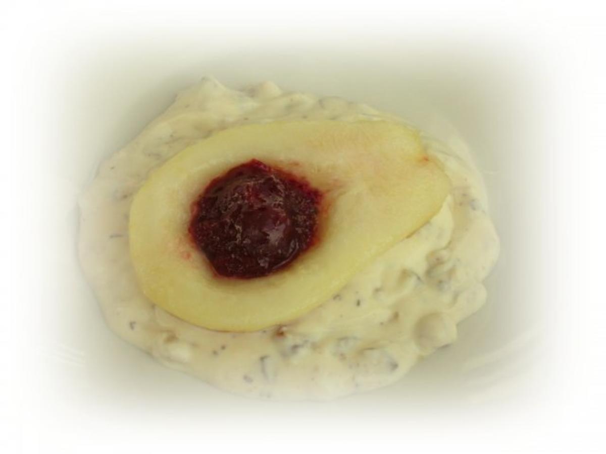 Dessert: Pochierte Birnen auf Mascarpone - Joghurtcreme - Rezept - Bild Nr. 10