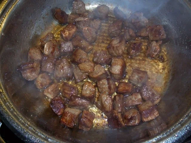 Rezept: Szegediner Gulasch Bild Nr. 2 Szegediner Gulasch - Rezept - Bild Nr. 2