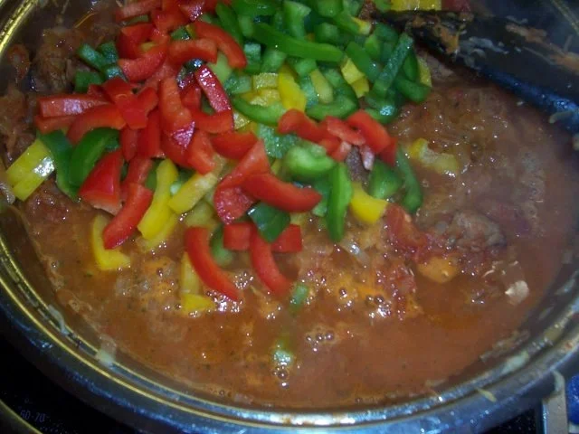 Rezept: Szegediner Gulasch Bild Nr. 9 Szegediner Gulasch - Rezept - Bild Nr. 9