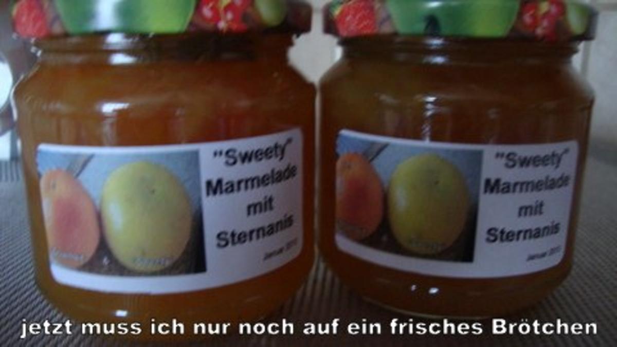 "Sweety" Marmelade mit Anis - Rezept