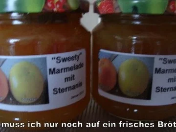 "Sweety" Marmelade mit Anis - Rezept