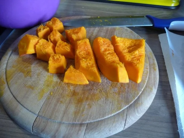 Küchenfee : Kürbissuppe mit Crème fraîche - Rezept - Bild Nr. 4