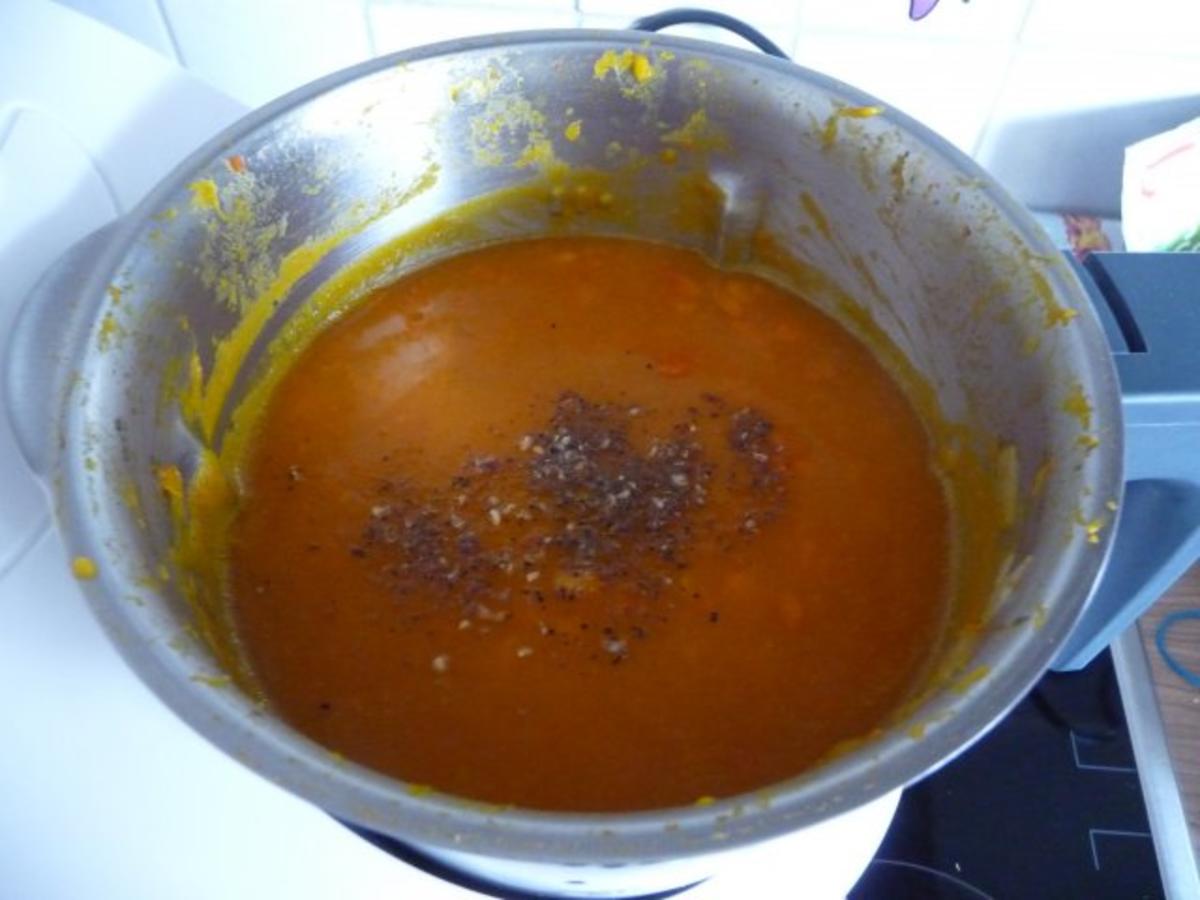 Küchenfee : Kürbissuppe mit Crème fraîche - Rezept - Bild Nr. 8