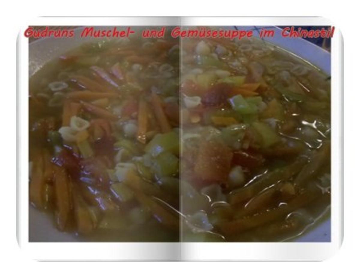 Suppe: Muschel- und Gemüsesuppe â la Gudrun - Rezept