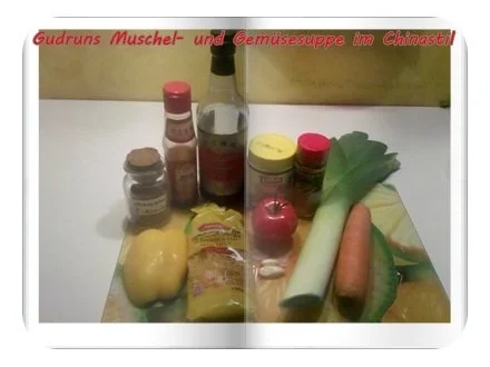 Suppe: Muschel- und Gemüsesuppe â la Gudrun - Rezept - Bild Nr. 2