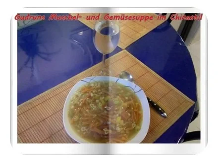Suppe: Muschel- und Gemüsesuppe â la Gudrun - Rezept - Bild Nr. 8