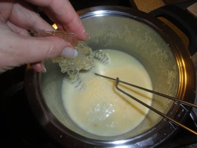 Orangen Panna Cotta an Campari-Reduktion - Rezept - Bild Nr. 7