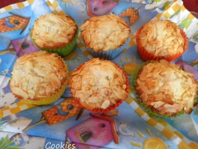 Apfel - Muffins mit Mandeln ... - Rezept - Bild Nr. 3