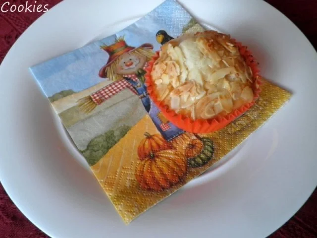 Apfel - Muffins mit Mandeln ... - Rezept