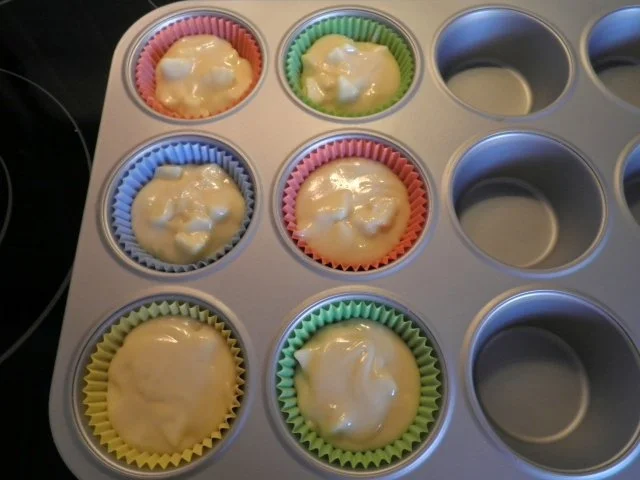 Apfel - Muffins mit Mandeln ... - Rezept - Bild Nr. 6