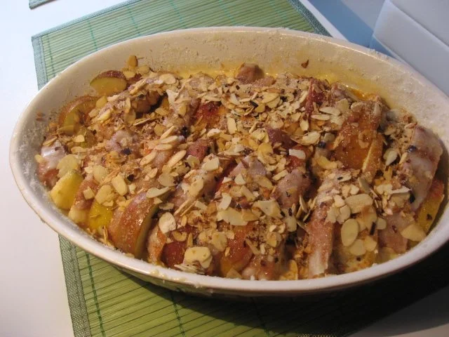 Krapfen-Apfel-Auflauf - Rezept