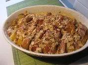 Krapfen-Apfel-Auflauf - Rezept