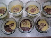 Mamorkuchen mit Eierlikör als Glaskuchen - Rezept