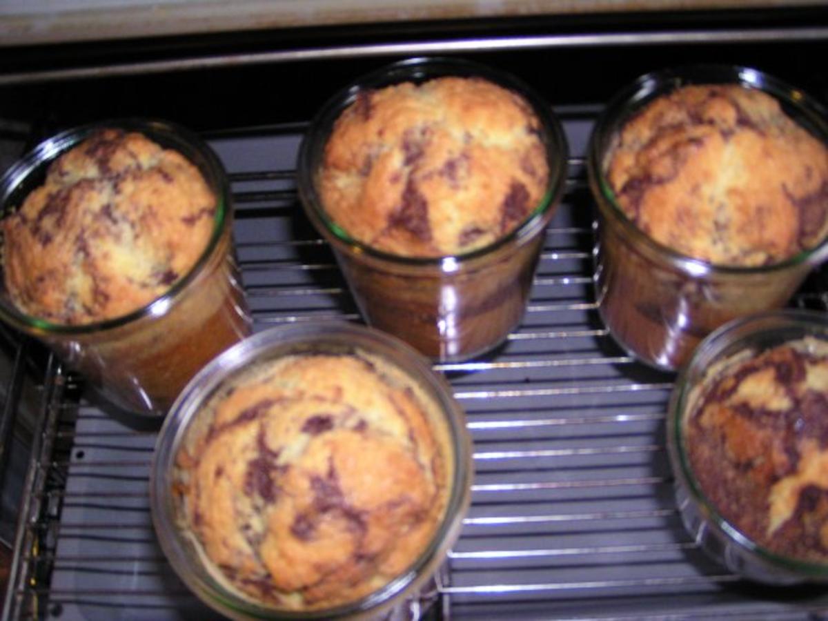 Mamorkuchen mit Eierlikör als Glaskuchen - Rezept - Bild Nr. 2