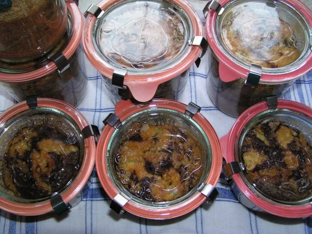 Mamorkuchen mit Eierlikör als Glaskuchen - Rezept - Bild Nr. 3