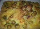 Kasslerauflauf mit Rosenkohl - Rezept