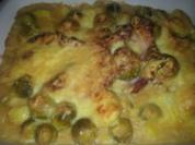 Kasslerauflauf mit Rosenkohl - Rezept