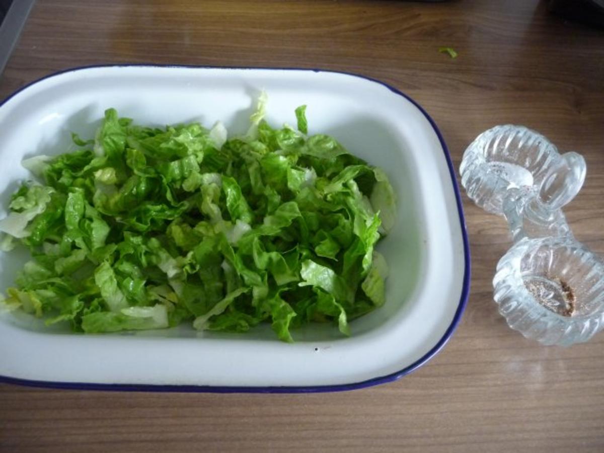 Unter 30 Minuten : Brakartoffeln mit Ei und Salat dazu - Rezept - Bild Nr. 8