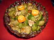 Rosenkohlsalat mit Kumquat - Rezept