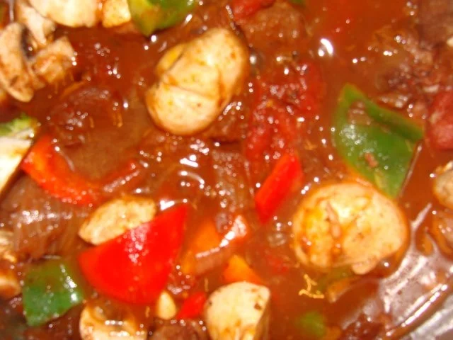 Rezept: Fleisch: Böhm. Fürstl. Herrengulasch Bild Nr. 2 Fleisch: Böhm. Fürstl. Herrengulasch - Rezept - Bild Nr. 2