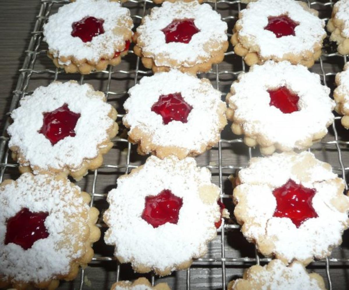 Bilder für Weihnachtsgebäck. Linzer Gebäck 45 Stk. - Rezept