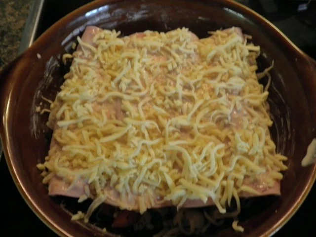 Hack - Schinken - Röllchen auf Gemüsebett - Rezept - Bild Nr. 8