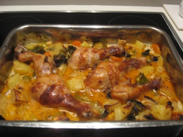 Rezept: Rustikale Hühnchen-Pfanne Bild Nr. 2 Rustikale Hühnchen-Pfanne - Rezept - Bild Nr. 2