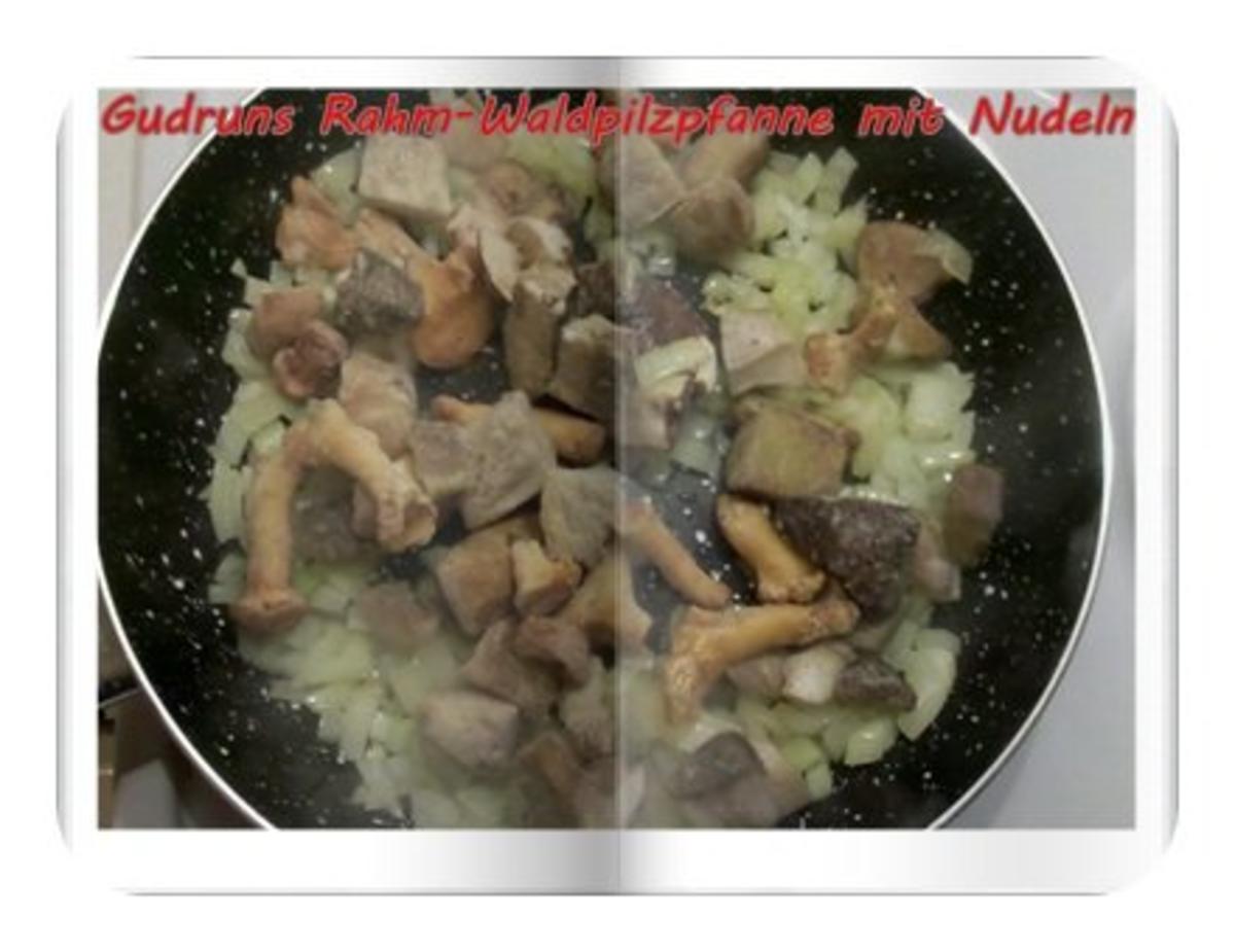 Vegetarisch: Rahm-Waldpilze mit Nudeln - Rezept - Bild Nr. 5