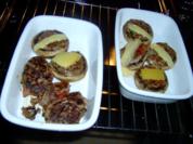 Raclette - Gefüllte Riesenchampignons - Rezept
