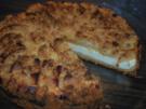 Apfel-Käse-Kuchen mit Streuseln - Rezept