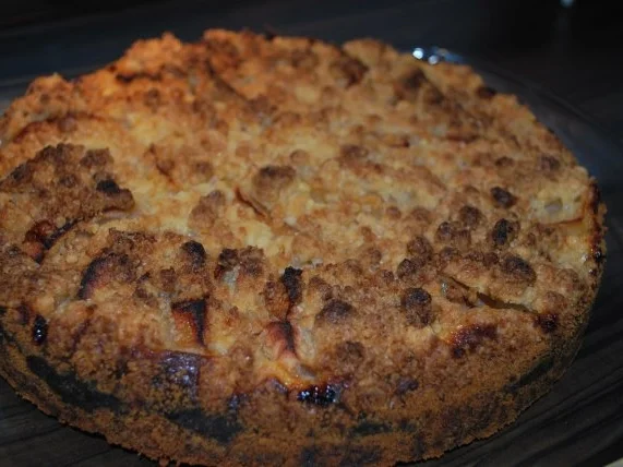 Apfel-Käse-Kuchen mit Streuseln - Rezept - Bild Nr. 3