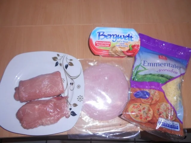 Pikante Schweineroulade überbacken mit Käsesauce - Rezept - Bild Nr. 3