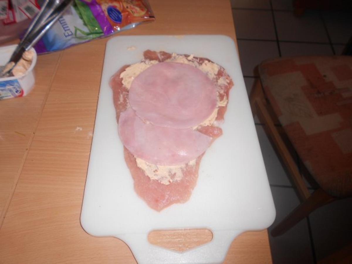 Pikante Schweineroulade überbacken mit Käsesauce - Rezept - Bild Nr. 5