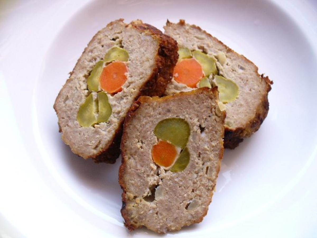 Bandnudeln, Tomatensoße am gefüllten Hackbraten - Rezept - Bild Nr. 7