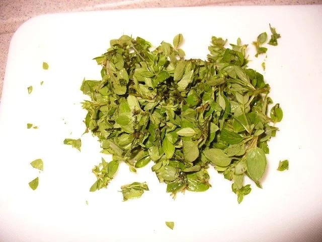 Rezept: Bandnudeln, Tomatensoße am gefüllten Hackbraten Bild Nr. 4 Bandnudeln, Tomatensoße am gefüllten Hackbraten - Rezept - Bild Nr. 4