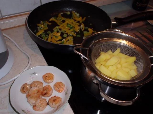 Eintopf: Biergemüserahmtopf mit Garnelen - Rezept - Bild Nr. 3